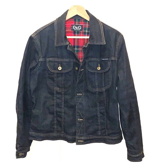 Dolce & Gabbana Other - D&G Denim Jacket with plaid lining